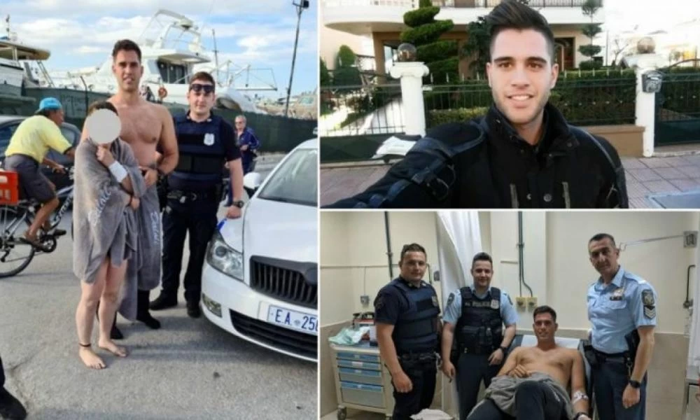 Αστυνομικός που έσωσε γυναίκα από πνιγμό: «Έκανα το καθήκον μου»